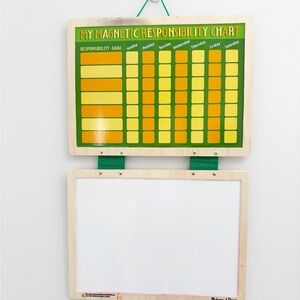 Melissa & Doug Responsibility Chart with Dry Erase Board